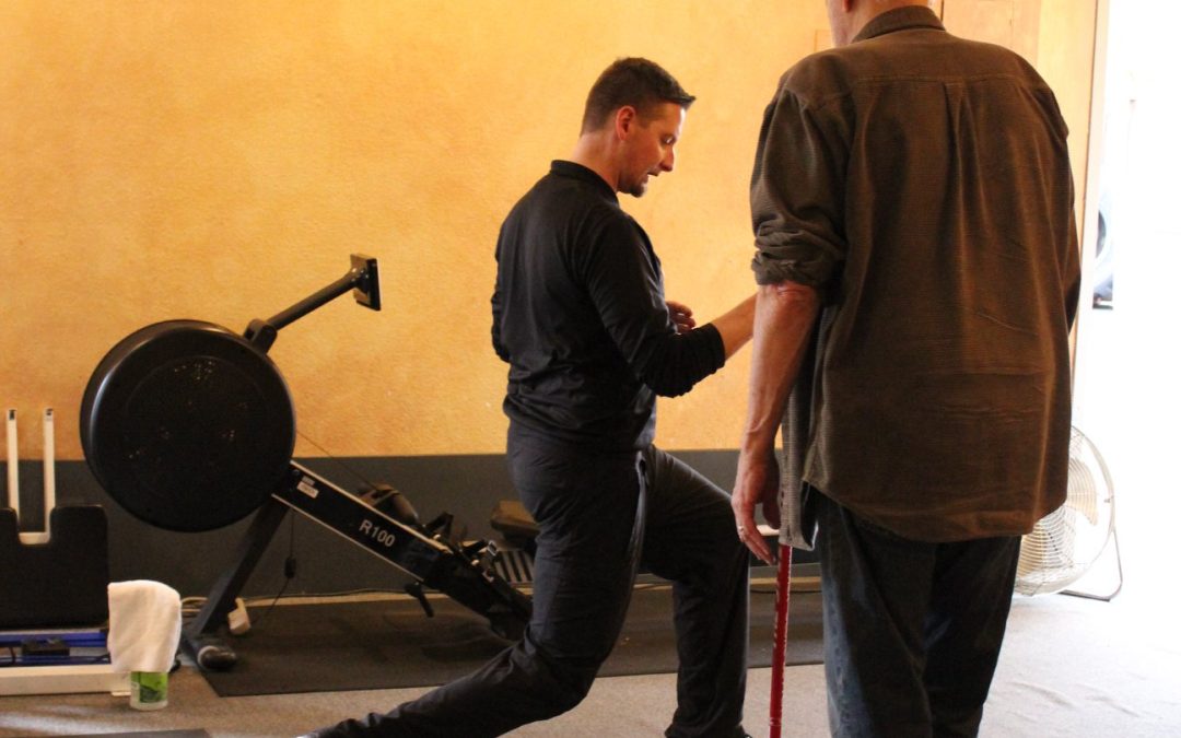 How often should seniors attend personal training sessions to see results?